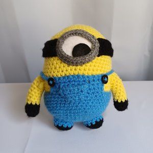 Minion crochet plush doll Handmade